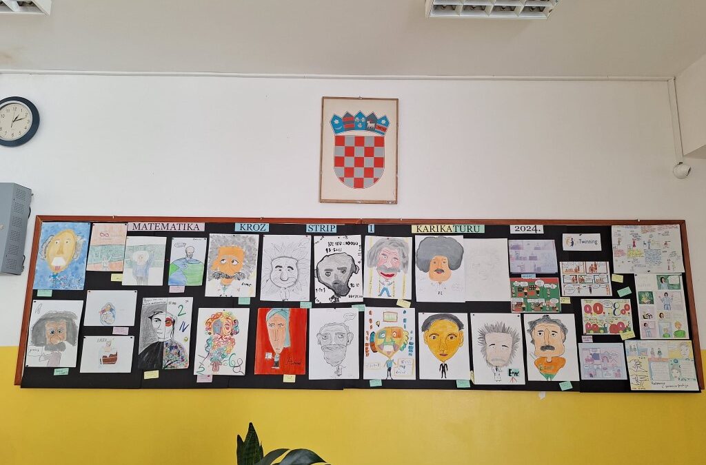 MATEMATIKA KROZ STRIP I KARIKATURU mArt2024 (eTwinning međunarodni projekt)