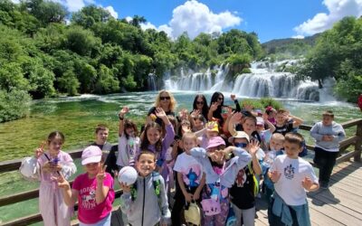 Prvaši i drugaši na izletu u posjetu NP Krka i Šibeniku