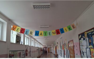 Večer matematike u našoj školi – ovaj put tijekom nastave!