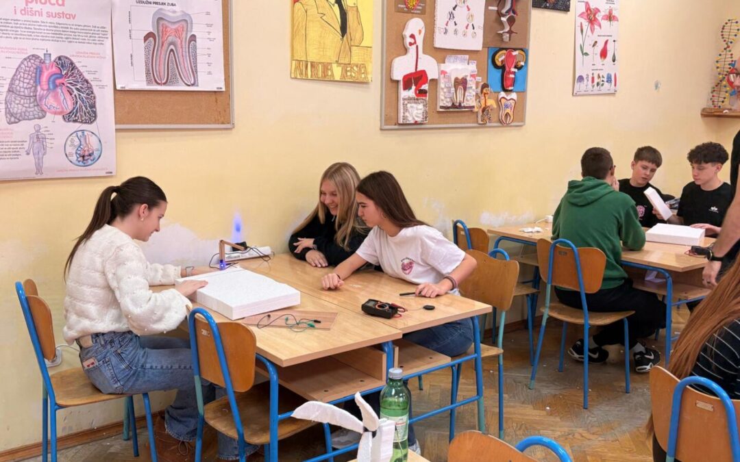 Vjetar, sunce i znanje: radionica obnovljivih izvora energije u OŠ Nikole Tesle